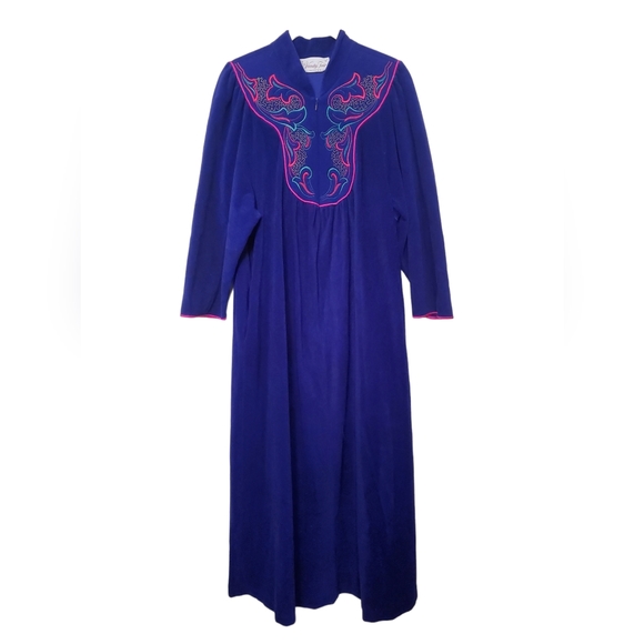 Vintage 70s Vanity Fair Robe Nightown Dressing Gown - Picture 1 of 2